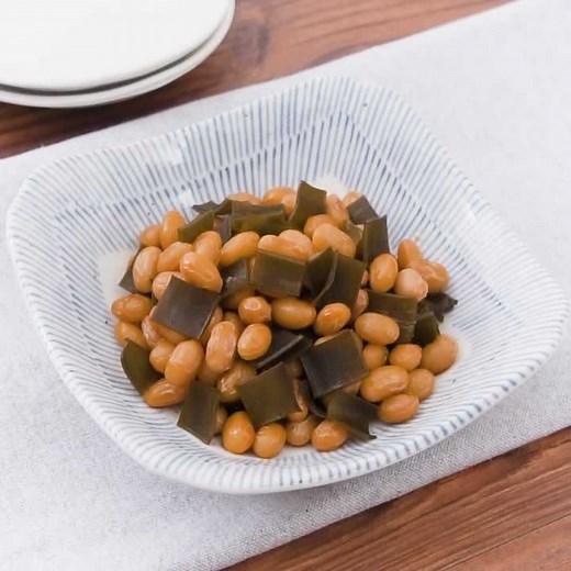 やさしい味わい♪ 大豆と昆布の煮物のレシピ動画・作り方 | デリッシュキッチン
