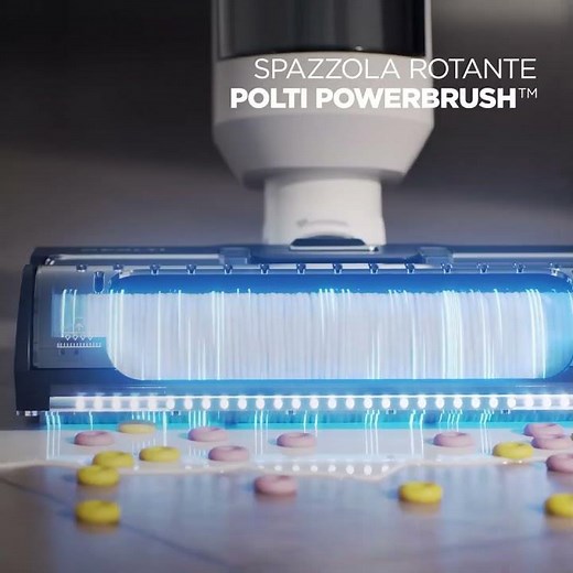 Polti Rollysteam WD10 lavapavimenti che aspira, lava e igienizza con il vapore - Pet