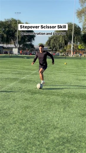 Master Stepover Scissor Skills for Soccer Training