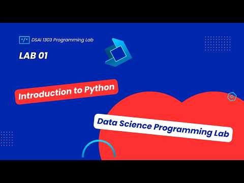 المحاضرة العملية الأولى: إعداد بيئة العمل ومراجعة Python