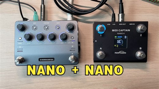 DSP NANO Cortex 配 MIDI Captain NANO 4