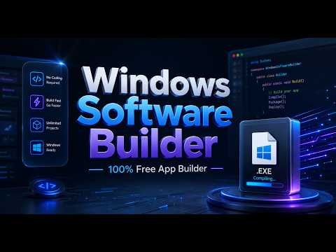 Windows Software Builder 100& Grátis