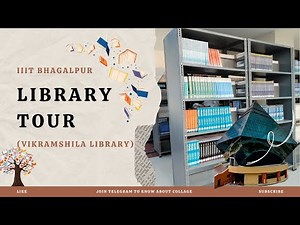 A Walk Through Our College Library |study Vibes & Silent Spaces | vikramshila library IIIT Bhagalpur