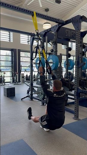 TRX single leg squat