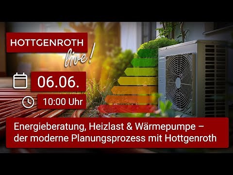 Energy consulting, heating load & heat pump – the modern planning process with Hottgenroth