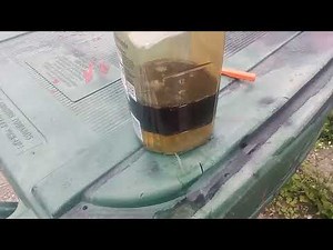 How to separate water out of your used motor oil