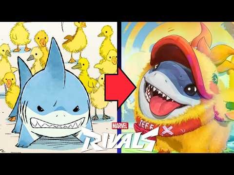How Jeff the Landshark became a "Duck Defender" | Marvel Rivals Comic Origins