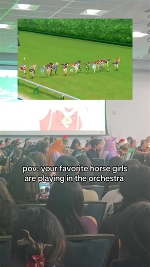 Euphonic Video Game Ensemble at UCI | how many horse girls can you spot in the orchestra? 🐴🐎 #umamusume #umamusumeprettyderby #videogame #videogamemusic #vgm #orchestra #music... | Instagram