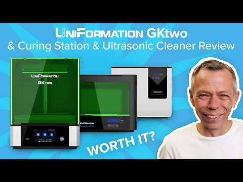 Uniformation Gktwo Full review + ULTRA SONIC cleaner and curing station!