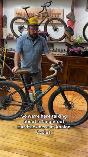 2.3K views · 16 reactions | So what’s the deal with the unique fork offset anyway? James gives you the scoop on the why behind the extra 13mm of offset vs a standard gravel or mountain bike. | Analog Cycles | Facebook