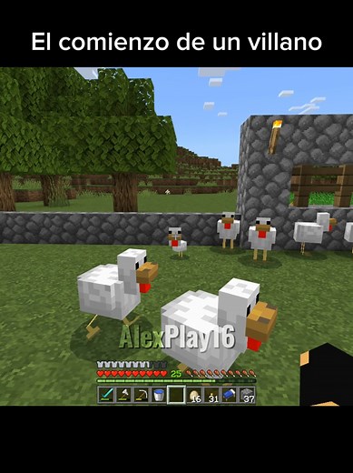El Comienzo de un Nuevo Villano en Minecraft