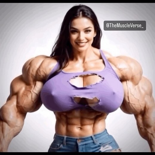 The MuscleVERSE on Instagram: "From Girl to Goddess in The MuscleVerse! ✨敖✨ #TheMuscleVerse #Muscle #Muscles #Transformation #Biceps #Abs #Ripped #Shredded #MuscleGrowth"