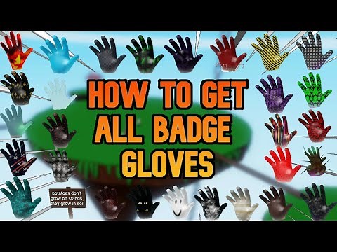 How To Get All Badge Gloves In Roblox Slap Battles