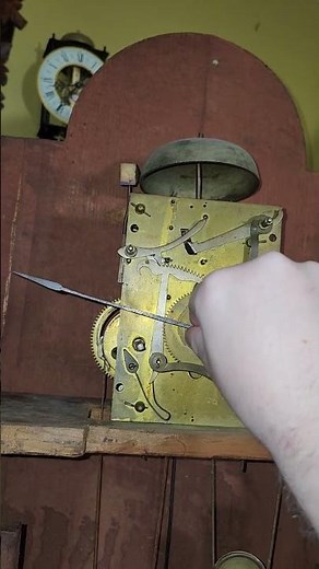 Inside view of my E. Richard Guernsey English Longcase Clock (ca 1790)