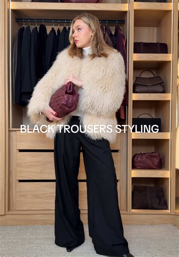 A few quick BEFORES and AFTERS with black trousers! Links on my LTK in my bi0