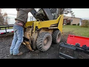 Changing the Fuel filter, Hydraulic filter, and Engine oil/Filter on my skidsteer -Repairs Part 3