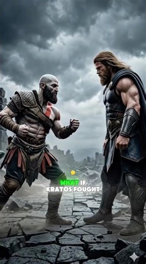 Kratos vs. Thor / Who will win? Watch until the end. #Shorts