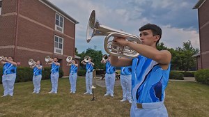 Interested in joining Rhythm IN BLUE? 💙 The goal of Rhythm IN BLUE is to provide a more accessible and affordable program that offers the Bluecoats Experience while at the same time engaging in innovative and inspiring programming for the SoundSport format of Drum Corps International. Find out more and how to audition at bluecoats.com/rhythminblue | Bluecoats