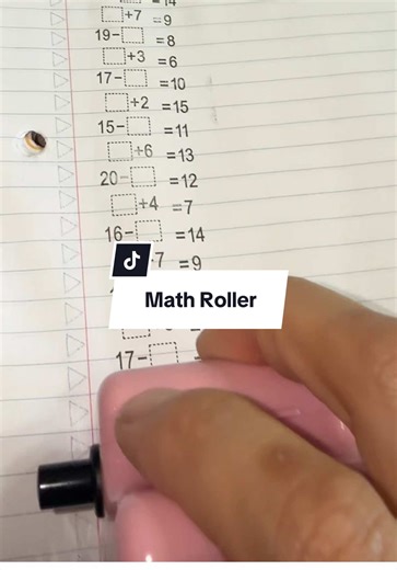 Need extra math practice! This makes giving out extra practice so much easier! Roll out their problems and off they go! #math #mathproblems #teacherhack #homeschool #mathpractice