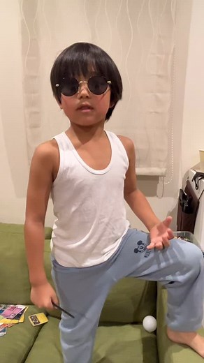 SYR Bros.🇯🇵from Tokyo on Instagram: "Our 9yo brother singing Bohemian Rhapsody🎸😎 #Queen #BohemianRhapsody #kids #funny #meme #viral"