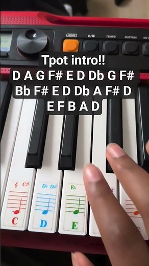 Tpot intro on PIANOOO!!!! #tpot #piano