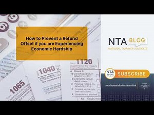 How to Prevent a Refund Offset if you are Experiencing Economic Hardship