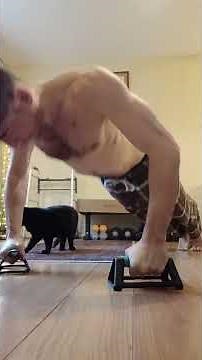 1 Set, max rep, 60 push ups - progressions.