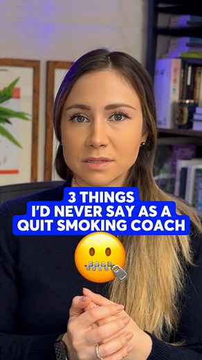32K views · 115 reactions | As an ex-smoker, psychologist, quit smoking coach and creator of the Cognitive Behavioral Quitting (CBQ) Method, here are 3 things I would never say to my members. | CBQ Method - Health & Wellness | Facebook