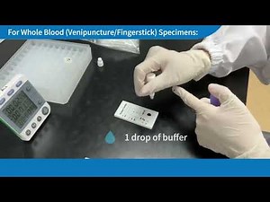 Accu-Tell® Dengue IgG/IgM/NS1 Combo Cassette (Whole Blood/Serum/Plasma)-instructional video-English