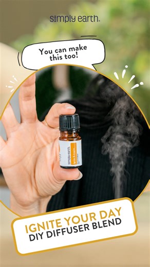 Looking for an easy way to boost your mood and energy naturally? 🙌 The Ignite & Inspire Diffuser Blend is exactly what you need. With a perfect blend of bright citrus and grounding oils, it’s the ideal way to start your day feeling refreshed and energized. ✨ 🔗 Ready to try it out? Click the link to grab your recipe ingredients today: https://simplyearth.com/shop/recipes/ignite-inspire-diffuser-blend-recipe 🔗 Watch the full recipe making on YouTube: https://youtu.be/apkxzT1K9bo 💖 IGNITE & INS
