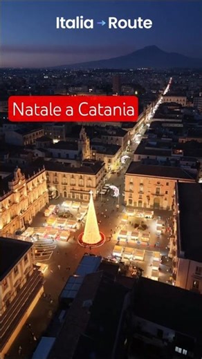 NATALE A CATANIA CON VISTA ETNA