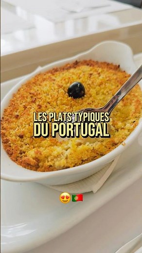 Les plats typiques du Portugal 🍽️🇵🇹 #lisbonne #quefaire #manger #portugal