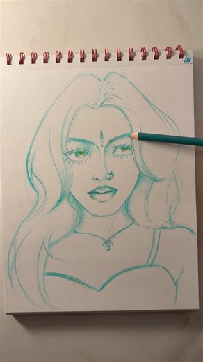 drawing Lara from Karseye in my style #shorts