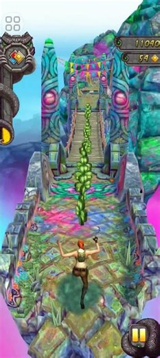 Temple Run 2 Falling down girl of funny failed