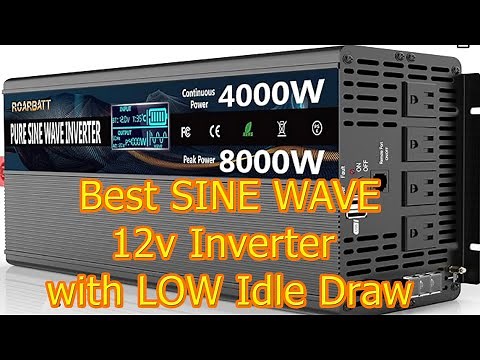 🔋 Roarbatt 12v 4000 Watt Pure Sine Wave Inverter Best off Grid Solar REVIEW UNBOXING #wisebuyreviews
