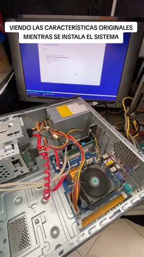 Gareb Nieto on Instagram: "VIENDO CARACTERÍSTICAS ORIGINALES MIENTRAS SE INSTALA EL SISTEMA #TecPC #GarebNieto #compaq"