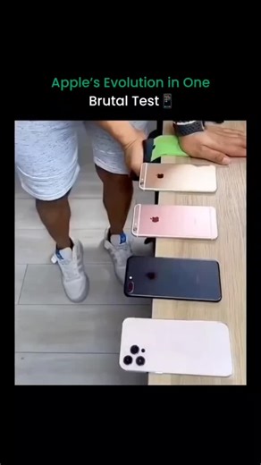 Tech in Shorts📱 on Instagram: "From fragile to fearless — the iPhone’s strength evolution is unreal. Early aluminum frames bent under pressure, but Apple kept upgrading — stainless steel, then aerospace-grade titanium. Each design faces thousands of stress tests before it earns that Apple badge. 💪 It’s not just a phone anymore — it’s an engineering statement. 🔩 #iPhone #Apple #TechEvolution #iPhoneDurability #TechFacts #AppleDesign #iPhone15 #Innovation #SmartphoneTest #TechReel #Engineering 