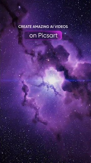 Journey Through a Glowing Purple Nebula ✨🌌