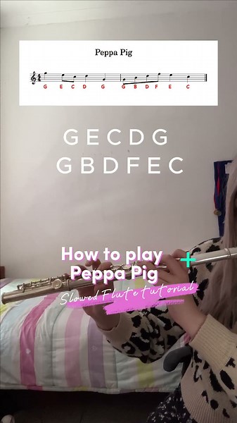 How to play Peppa Pig theme song| Beginner-friendly