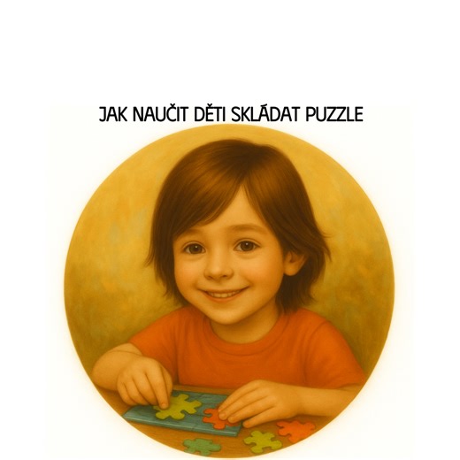 Jak učit děti skládat puzzle 🧩 Učit děti skládat puzzle je skvělý způsob, jak podpořit jejich vizuální vnímání, logiku, trpělivost a jemnou motoriku. Každé dítě se učí trochu jinak a v jiném tempu. Tady je postup krok za krokem, jak na to, aby ho to bavilo a zvládalo: 🧩 Začněte s jednoduchými puzzlíky - Typ: velké dílky, silné kartonové nebo dřevěné - Motiv: známé a oblíbené (zvířátka, auta, pohádky) -Počet dílků: • 1,5–2 roky: vkládačky a 2–4 dílky • 2–3 roky: 4–12 dílků • 3–4 roky: 12–24 díl