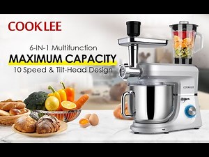 COOKLEE 6 IN 1 Stand Mixer