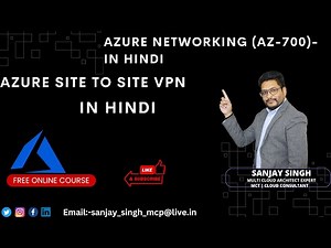 Azure Site To Site VPN Setup In Hindi