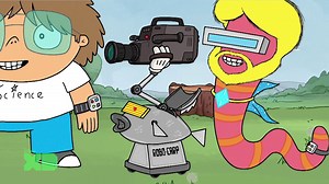 6.1K views · 116 reactions | Ever seen a fish shaped robot? Well now you can in BRAND NEW Future Worm! Robo Carp is pretty useless, exploding every time Danny uses him! | Disney | Facebook