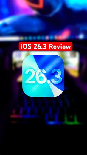 iOS 26.3 Update Review #vipmanishgaming #ios26 #iphone