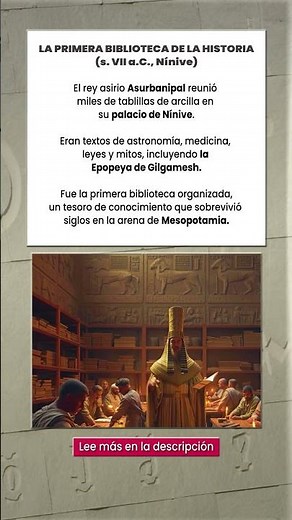 La biblioteca de NÍNIVE: La mas ANTIGUA de la humanidad