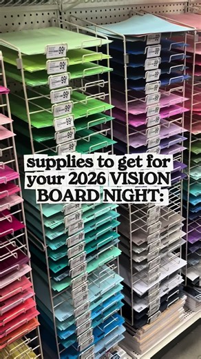 Essential Supplies for Your 2026 Vision Board DIY Project