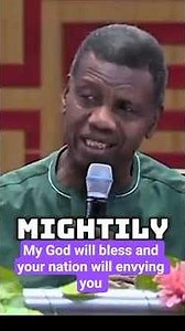 GOD Will Bless You So Much! RCCG Pastor Adeboye