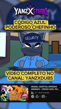 ANIMAL HOSPITAL EPISÓDIO ANIMADO - CÓDIGO AZUL: PODEROSO CHEFINHO | DUBLADO PT-BR 🇧🇷 #roblox #fyp