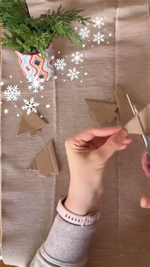 DIY EASY Cardboard Christmas Сraft 🎄🎄🎄🎄🎄🎄