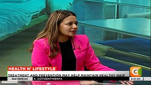 1.9K views · 63 reactions | Dr. Arshni Malde speaks about the procedure of hair transplant that moves hair from one place on the head to an area that's thin or bald #CitizenDaybreak | Citizen TV Kenya | Facebook